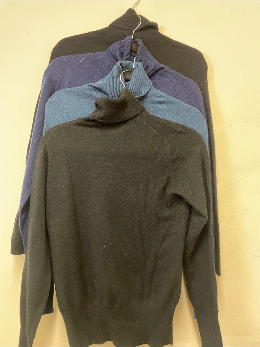Women’s Black Turtleneck Sweater Bundle - Bloomingdales and Nieman Marcus | S